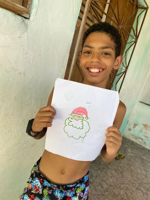 postal navidad brasil 3 en tamaño mediano