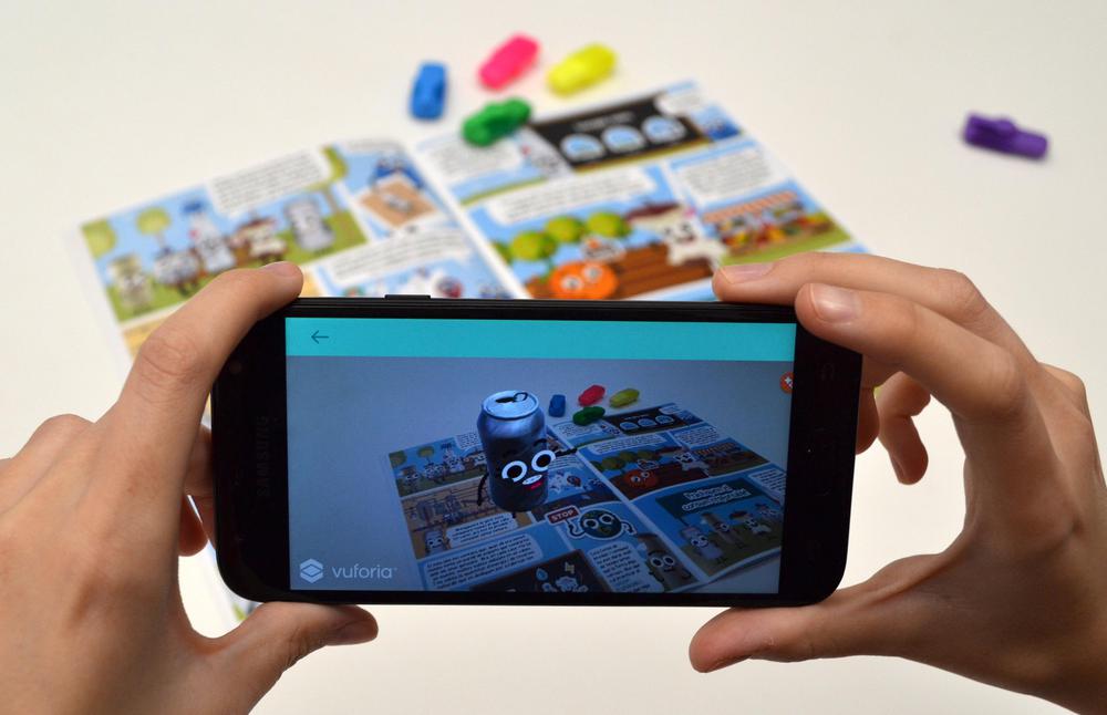 Ejemplo de realidad aumetnada