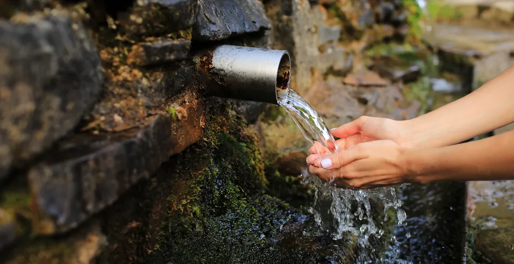 fuente agua