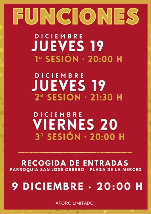 2024 HORARIOS REPRESENTACIONES