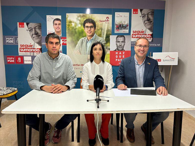 RODA DE PREMSA PSPV MORELLA RETALLADA PRESSUPOST GENERALITAT RESIDENCIA I CENTRE DE DIA