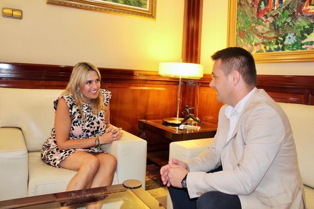 Reunión presidenta y alcalde de Alqueries