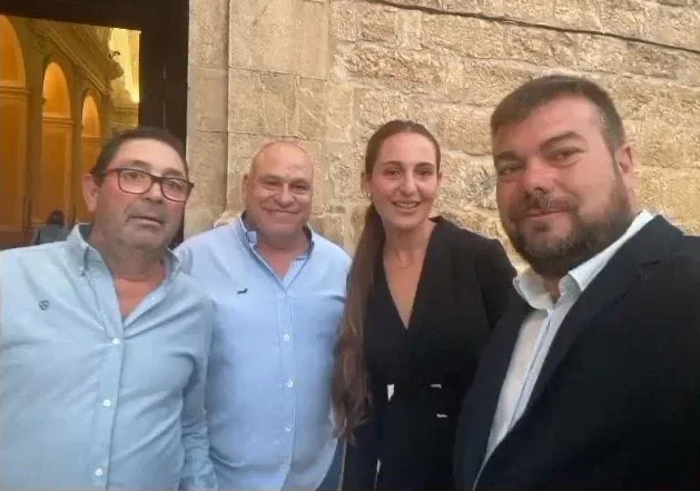 Sergio Salvador y concejales PP Viver (2) en tamaño mediano