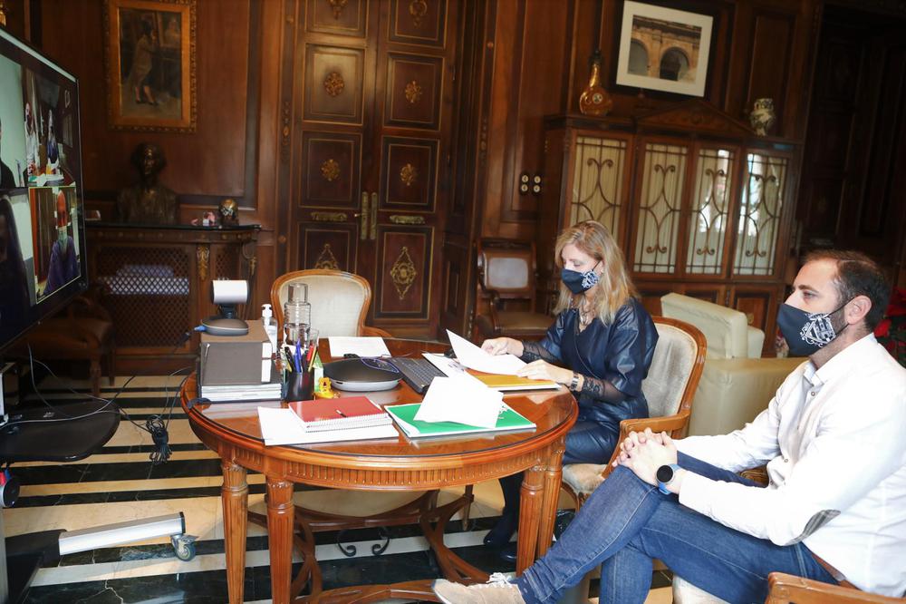 10-12-20 Marco y Braina en la reunión del Cecopal