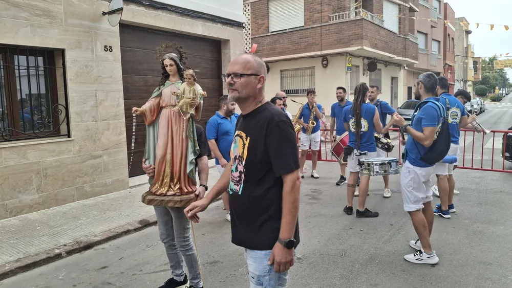 Missa i processó a les festes del barri del Roser (1)