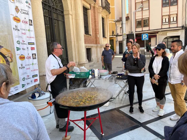 Showccoking paella en tamaño mediano