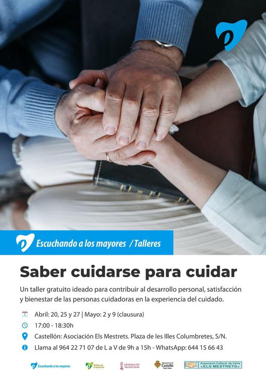 Cartel Curso SABER CUIDARSE PARA CUIDAR