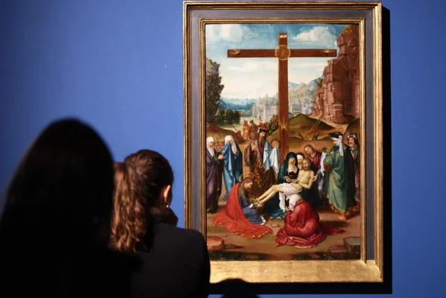 260310_EDU_FOTO_CMCV_Paolo de San Leocadio, Lamentación sobre Cristo muerto en tamaño mediano