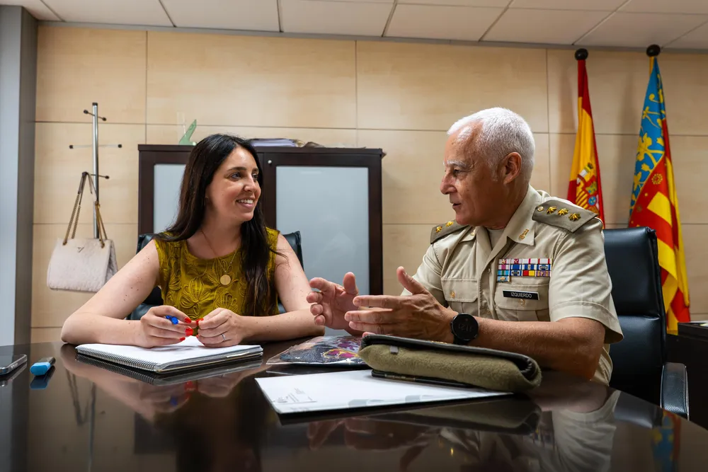 Torreblanca refuerza la colaboración institucional con Defensa 2025