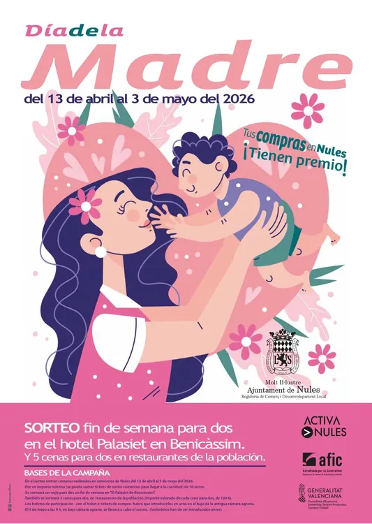 CARTEL DIA DE LA MADRE Nules