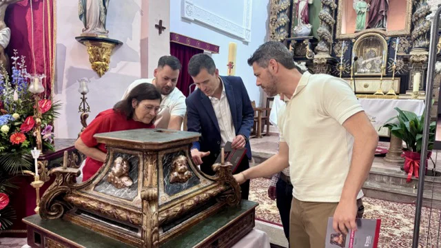 Restauración peana iglesia Figueroles (1) en tamaño mediano