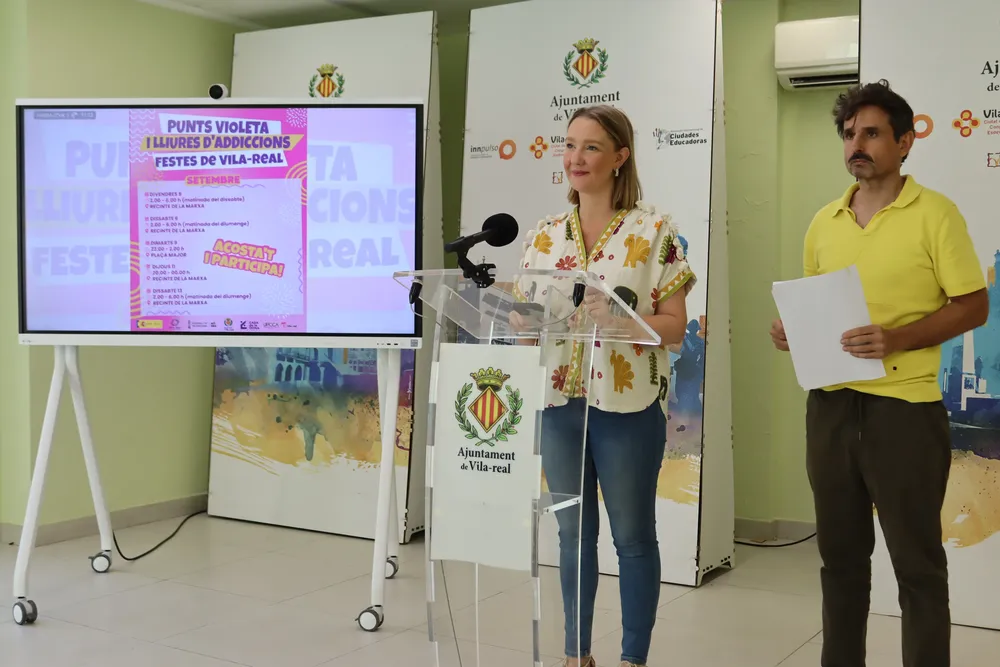 RDP Presentació Punts Violeta i Lliures d'Addiccions