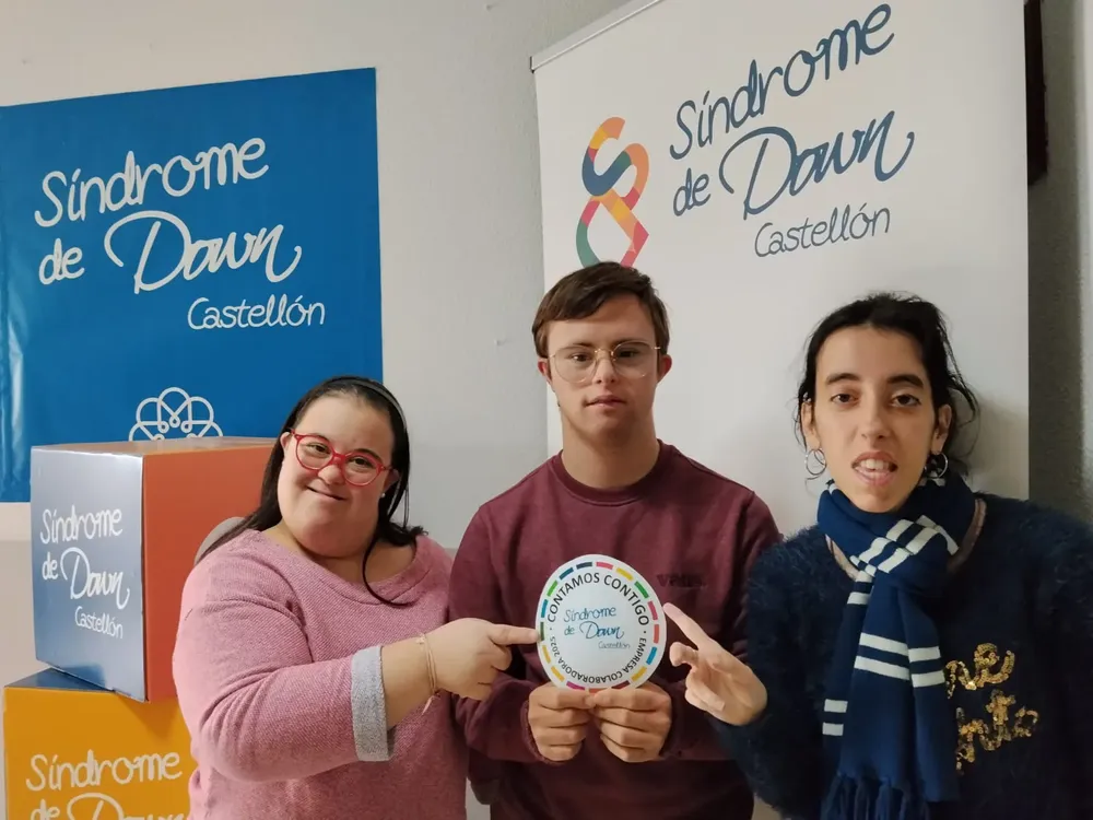 Sellos contamos contigo 2025 Síndrome de Down Castellón